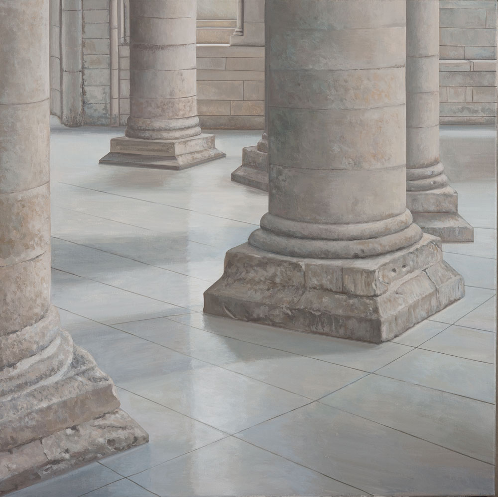Johannes Nawrath, Apsis fünf Säulen, 2014