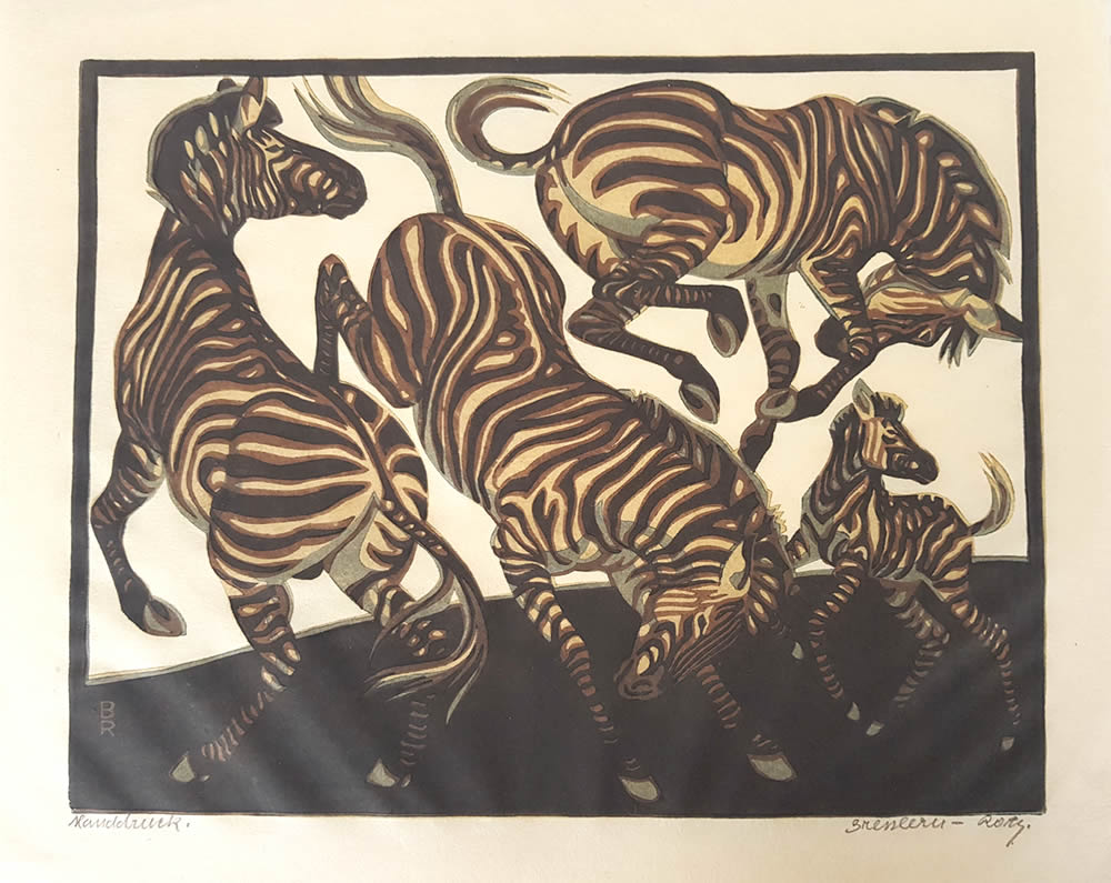 Norbertine Bresslern-Roth, Zebras