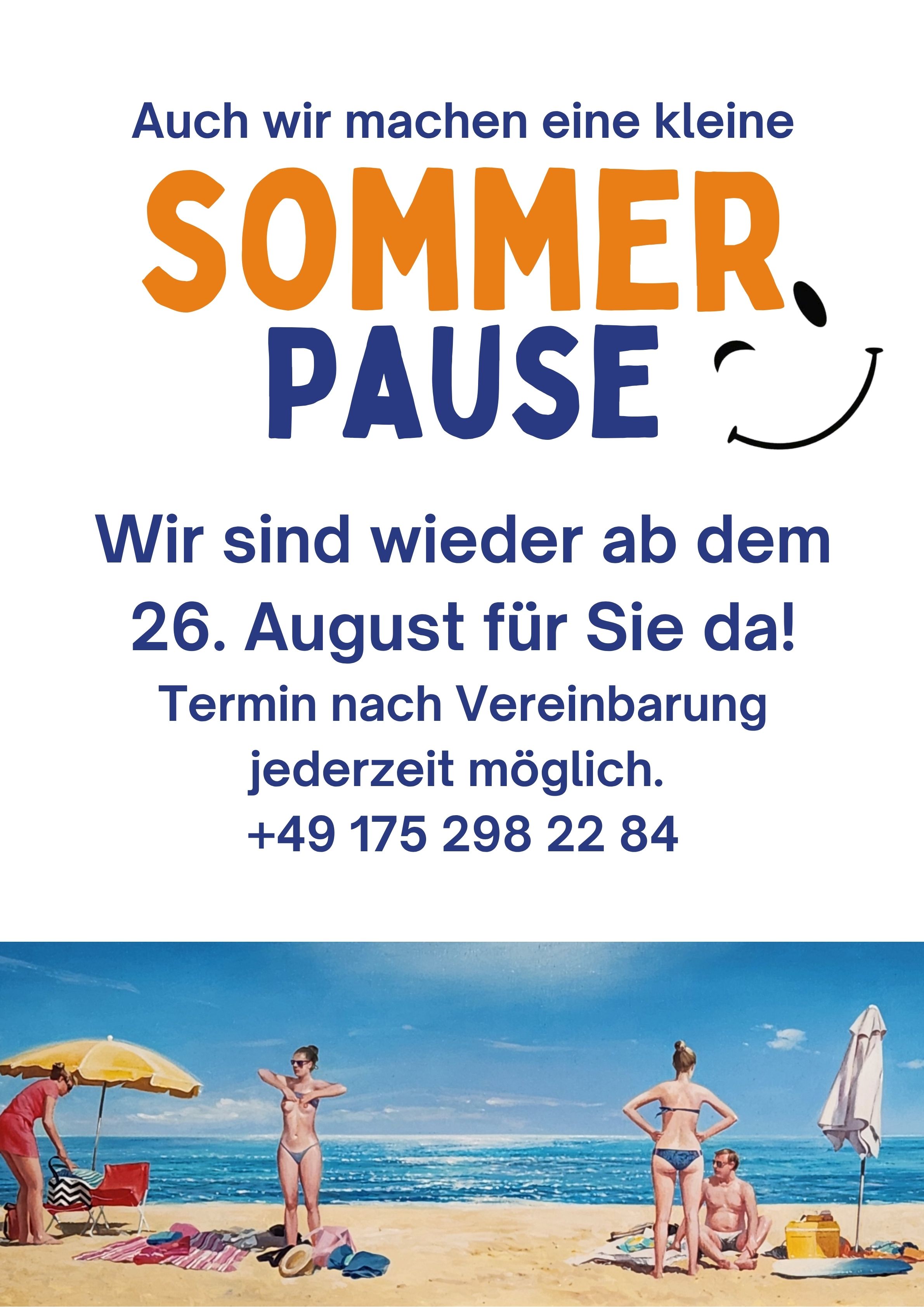 SOMMERPAUSE SUMMERBREAK